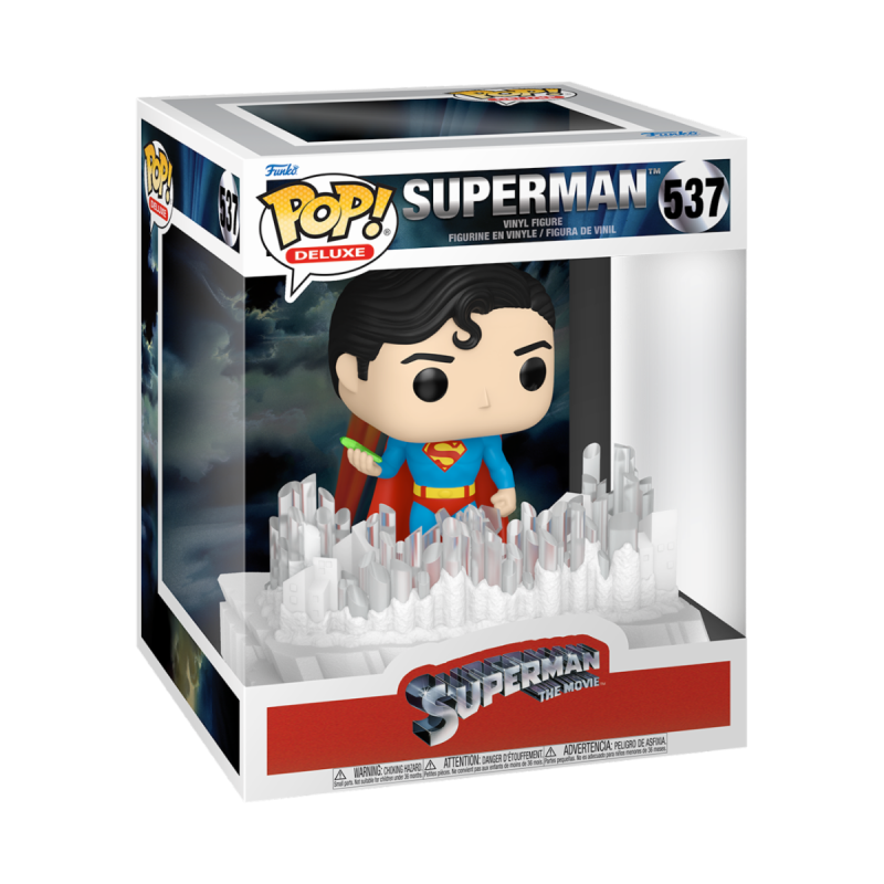 SUPERMAN 1978 SUPERMAN FOS POP  DELUXE FIGURINE VINYL 9CM