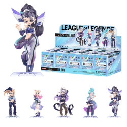 KDA ALL OUT POP MART LEAGUE OF LEGENDS BLIND BOX ENV 11CM