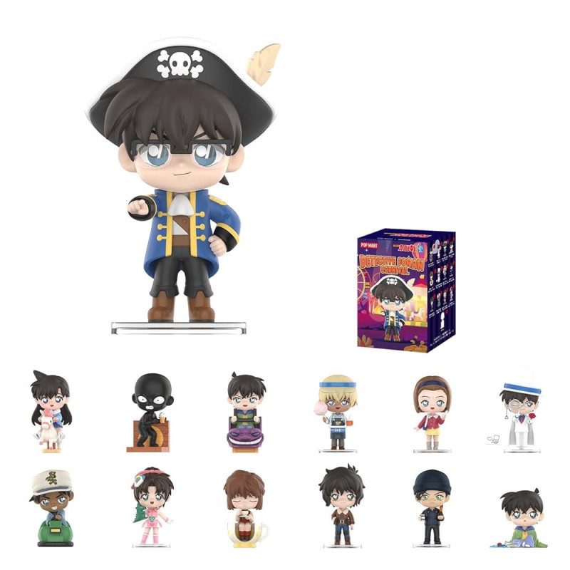 DETECTIVE CONAN CARNIVAL SERIES POP MART BLIND BOX ENV 7CM