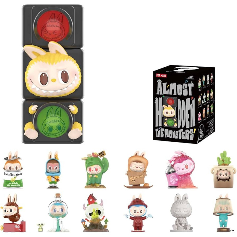 THE MONSTERS ALMOST HIDDEN POP MART BLIND BOX ENV 9CM