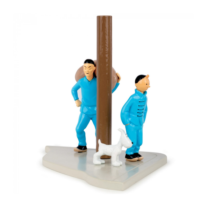 FIGURINE TINTIN EN EXTREME ORIENT
