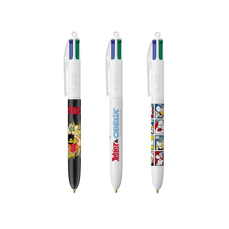 STYLO BIC 4 COULEURS ASTERIX