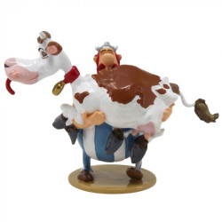 OBELIX PORTANT LA VACHE