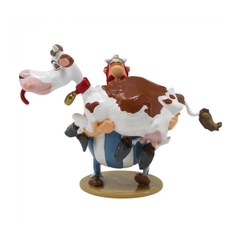 OBELIX PORTANT LA VACHE