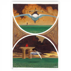 HARZAK LE PORTIQUE POSTER 70X50CM