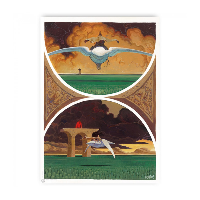 HARZAK LE PORTIQUE POSTER 70X50CM