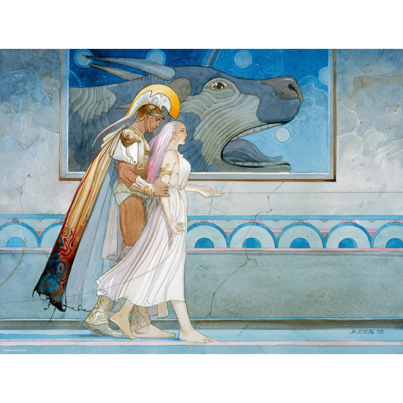 FIL D ARIANNE SERIGRAPHIE 70X50CM