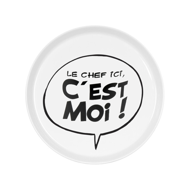 ASTERIX ET OBELIX C EST MOI LE CHEF ASSIETTE 20 CM