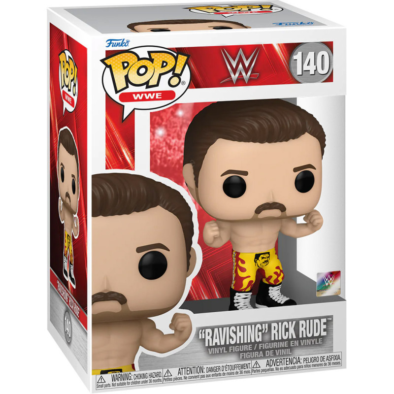 RICK RUDE WWE POP VINYL FIGURINE 9 CM