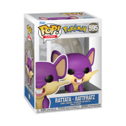 RATTATA POKEMON POP GAMES VINYL FIGURINE 9 CM