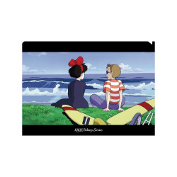 CHEMISE A4 KIKI ET TOMBO AU BORD DE LA MER KIKI LA PETITE SORCIERE GHI