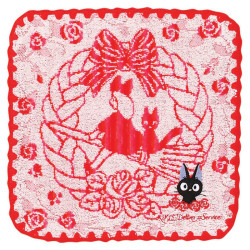 MINI SERVIETTE COURONNE DE PAIN 25x25 KIKI LA PETITE SORCIERE GHIBLI