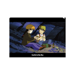 CHEMISE A4 SHEETA ET PAZU LE CHATEAU DANS LE CIEL