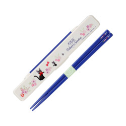BOITE DE BAGUETTE JIJI GUIRLANDE DE FLEURS KIKI LA PETITE SORCIERE 18 