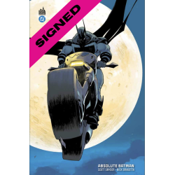 ABSOLUTE BATMAN TOME 1 AVEC JAQUETTE SIGNEE PAR NICK DRAGOTTA