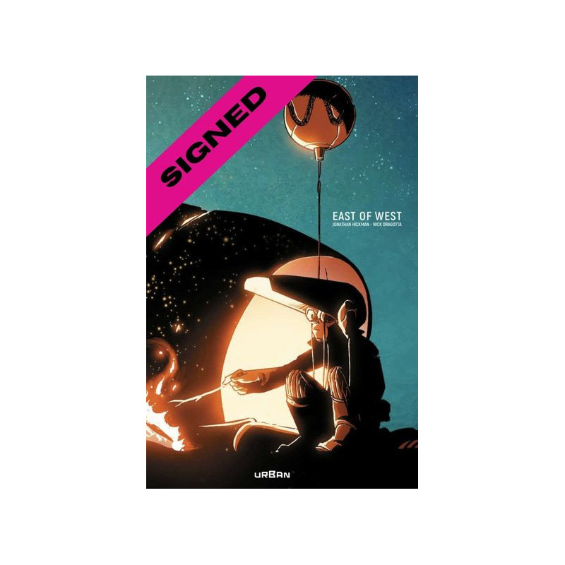 EAST OF WEST INTEGRALE TOME 1 AVEC JAQUETTE SIGNEE PAR NICK DRAGOTTA