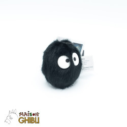 PELUCHE NOIRAUDE VIBRANTE 7 CM MON VOISIN TOTORO