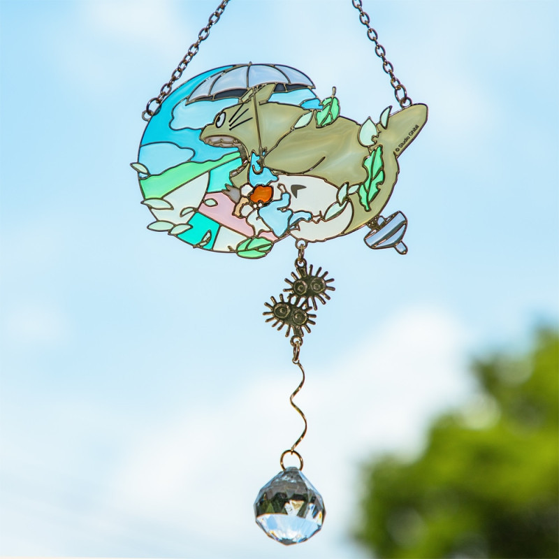 ATTRAPESOLEIL VITRAIL TOTORO MON VOISIN TOTORO