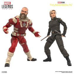YELENA BELOVA AND RED GUARDIAN THUNDERBOLTS MARVEL LEGENDS PACK 2 FIGU