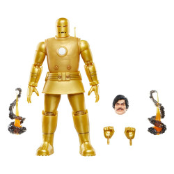 IRON MAN MODEL 01GOLD IRON MAN MARVEL LEGENDS FIGURINE 15 CM