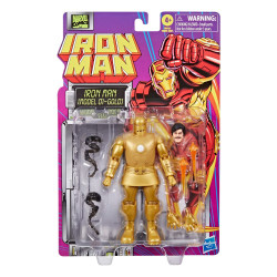 IRON MAN MODEL 01GOLD IRON MAN MARVEL LEGENDS FIGURINE 15 CM