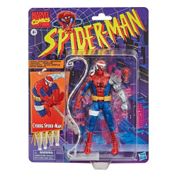 CYBORG SPIDER MAN MARVEL RETRO COLLECTION FIGURINE 15 CM