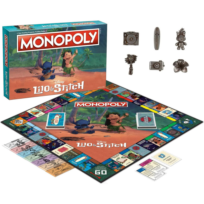 MONOPOLY LILO ET STITCH EN VERSION ANGLAISE