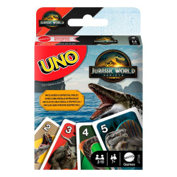 JURASSIC WORLD RENAISSANCE UNO JEUX DE CARTES