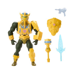 BUMBLEBEE ARMOR MAN AT ARMS MASTERS OF THE UNIVERSE X TRANSFORMERS FIG