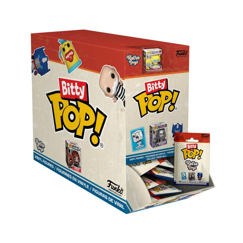 RETRO TOYS FIGURINE BITTY POP  VINYL 1 FIGURINE RANDOM 2 5 CM