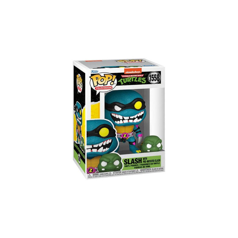 SLASH   PREMUTATED TURTLE SLASH TORTUES NINJA POP   BUDDY  MOVIES VINY