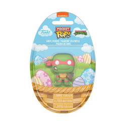 EASTER RAPHAEL LES TORTUES NINJA FIGURINE POCKET POP VINYL EASTER 4 CM