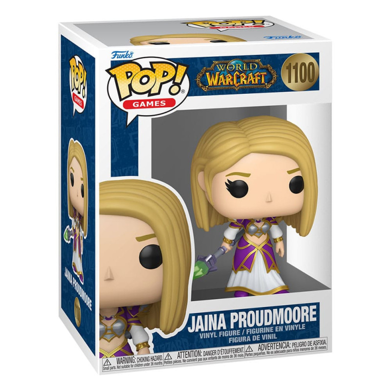 JAINA PROUDMOORE WORLD OF WARCRAFT POP GAMES FIGURINE 9 CM