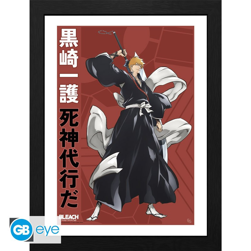 CADRE ICHIGO BLEACH TYBW TIRAGE ENCADRE 30 X 40 CM