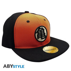 CASQUETTE SNAPBACK NOIR ET ORANGE KAME DRAGON BALL
