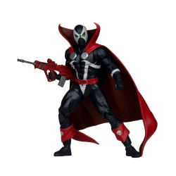 SPAWN PAGE PUNCHERS FIGURINE SPAWN 1977 RED AND BLACK CHASE 18 CM