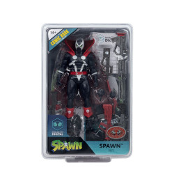 SPAWN PAGE PUNCHERS FIGURINE SPAWN 1977 RED AND BLACK CHASE 18 CM