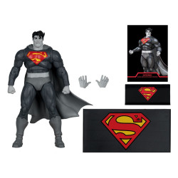 SUPERMAN BLACK AND WHITE ACCENT EDITION THE DARK NIGHT RETURNS FIGURIN