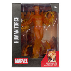 HUMAN TORCH MARVEL 2 IN ONE 10 MARVEL COLLECTION 1 6 FIGURINE 29 CM
