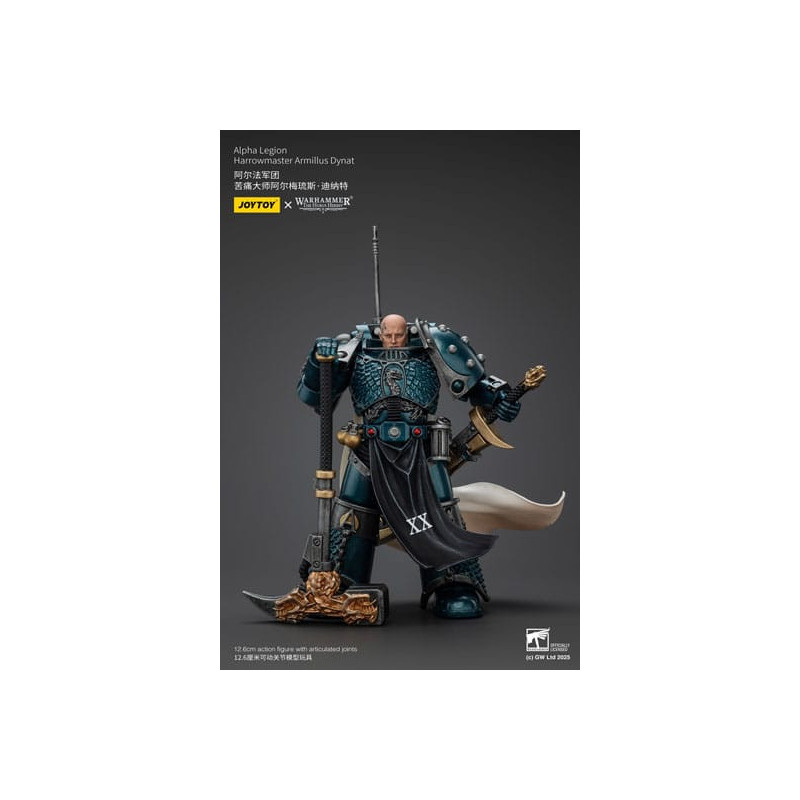 ALPHA LEGION HARROWMASTER ARMILLUS DYNAT WARHAMMER HORUS HERESY 20 CM