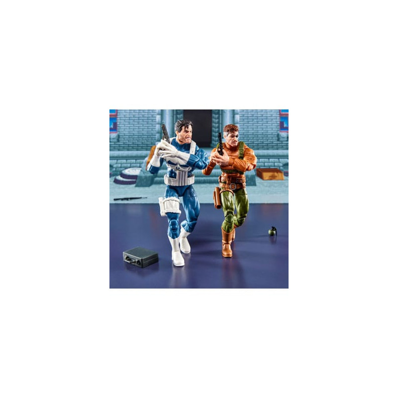 PUNISHER ET NICK FURY MARVEL LEGENDS GAMERVERSE PACK 2 FIGURINES 15 CM