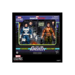 PUNISHER ET NICK FURY MARVEL LEGENDS GAMERVERSE PACK 2 FIGURINES 15 CM