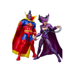 DEATHBIRD AND GLADIATOR X MEN MARVEL LEGENDS PACK 2 FIGURINES 15 CM