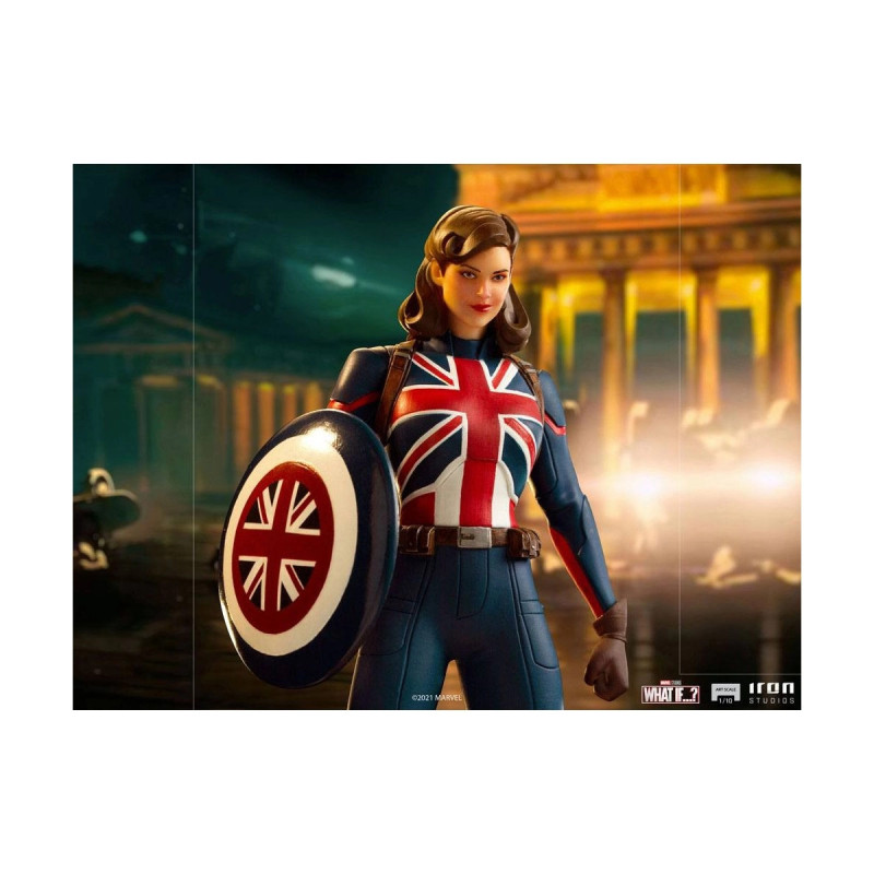 MARVEL STUDIOS WHAT IF CAPTAIN CARTER ART SCALE 1 10 RESINE 24CM