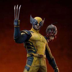 WOLVERINE AND HEADPOOL DEADPOOL 3 STATUETTE 1 10 ART SCALE 22 CM