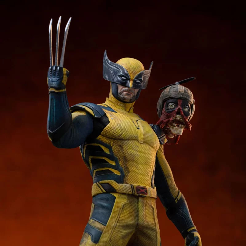 WOLVERINE AND HEADPOOL DEADPOOL 3 STATUETTE 1 10 ART SCALE 22 CM