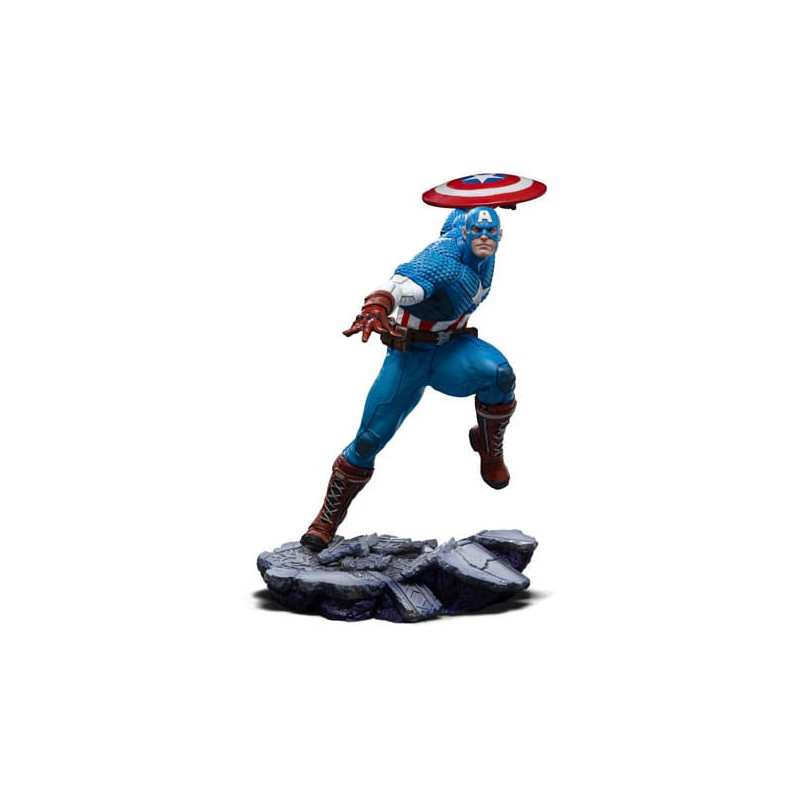 CAPTAIN AMERICA MARVEL STATUETTE 1 10 ART SCALE 22 CM