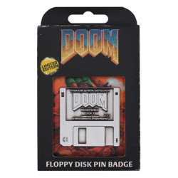 DOOM PIN FLOPPY DISK LIMITED EDITION