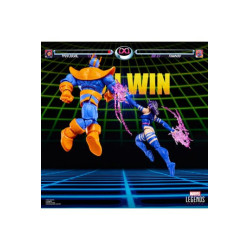MARVEL LEGENDS GAMERVERSE PSYLOCKE VS THANOS 2PK