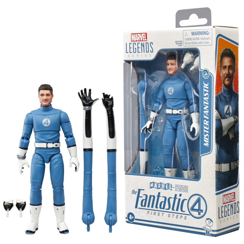 MISTER FANTASTIC LES QUATRE FANTASTIQUES PREMIERS PAS MARVEL LEGENDS F